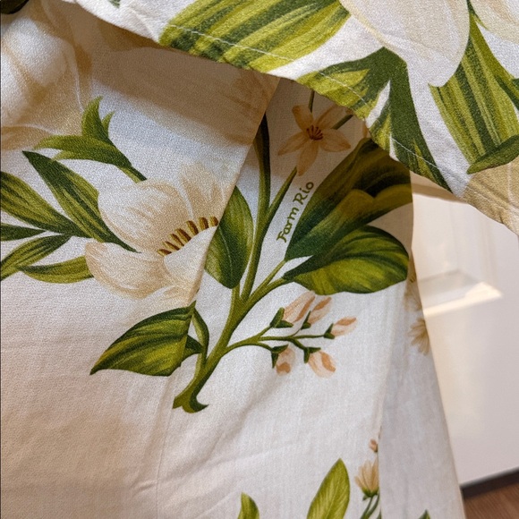 FARM Rio Floral Asymmetrical Jumpsuit Size M - Picture 7 of 10